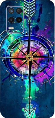 Mclaxa Arrow Eye Mobile Back Skin., Arrow Eye, Realme 8s 5g Mobile Skin(Arrow Eye Skin With Super Matte Finish.)