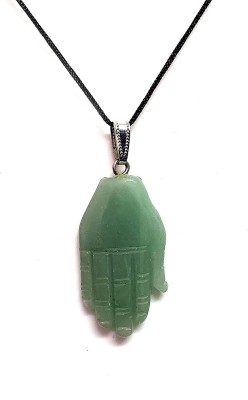 AIR9999 Green Aventurine Hamsa Hand Fatima Hand God Hand Crystal Pendant Crystal Crystal