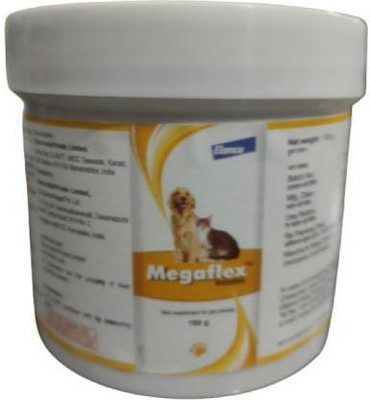 Bayer Megaflx Powder Joint Supplement for Dogs and Cats 100 GM Pet Health Supplements(100 g)