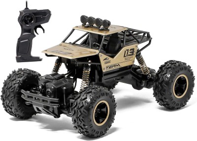 Bhavi Lifestyle Remote Control 4 Wheel Drive 1:16 Metal Alloy Body RockClimber HighSpeed Monster(Multicolor)