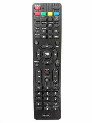 BhalTech CLE-1023 LED LCD Smart TV Compatible for  HITACHI Remote Controller(Black)
