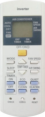 LipiWorld 29D AC Remote Compatible for  SANYO AC Remote Controller(White)