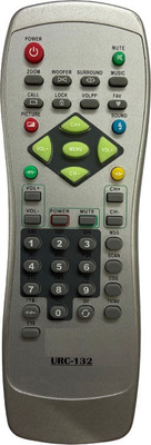 SHIELDGUARD Universal Remote Control URC-132 Compatible for TV Hyundai Remote Controller(Grey)