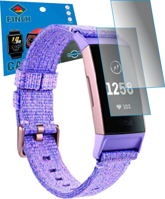 FINCH Edge To Edge Screen Guard for FITBIT CHARGE 3(Pack of 2)