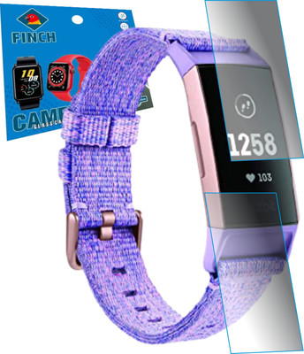 FINCH Edge To Edge Screen Guard for FITBIT CHARGE 3(Pack of 2)
