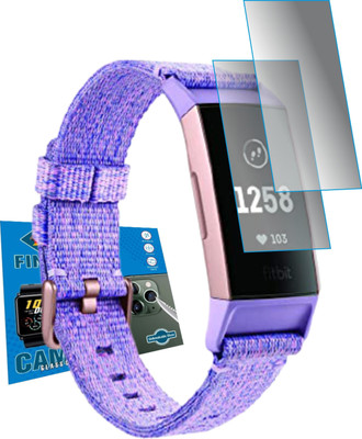 FINCH Edge To Edge Screen Guard for FITBIT CHARGE 3(Pack of 2)