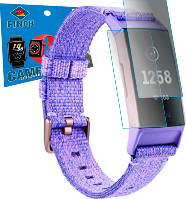 FINCH Edge To Edge Screen Guard for FITBIT CHARGE 3(Pack of 2)
