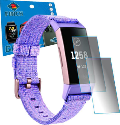 FINCH Edge To Edge Screen Guard for FITBIT CHARGE 3(Pack of 2)