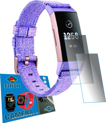 FINCH Edge To Edge Screen Guard for FITBIT CHARGE 3(Pack of 2)