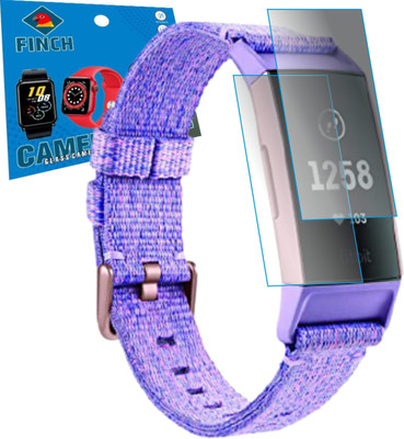FINCH Edge To Edge Screen Guard for FITBIT CHARGE 3(Pack of 2)