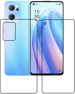 PONDRIK Front and Back Screen Guard for Oppo Reno7 5G(Pack of 2)