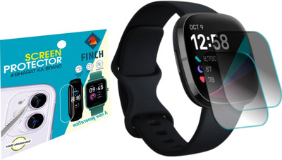 FINCH Screen Guard for Fitbit sense smart watch(Pack of 2)