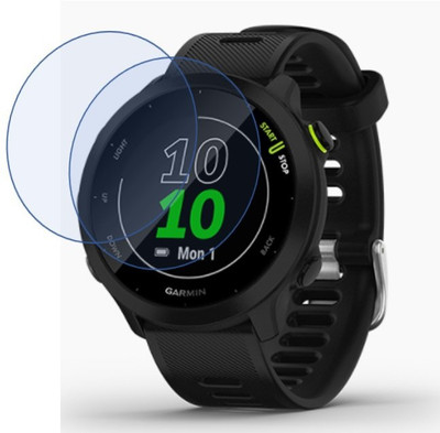 DVMART Screen Guard for TPU Clear ViewAD-Garmin Forerunner 55 - PO2(Pack of 2)