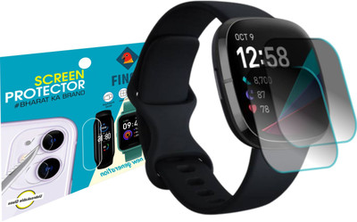 FINCH Screen Guard for Fitbit sense smart watch(Pack of 2)
