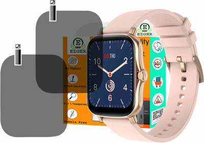 EZGER Screen Guard for Fire-Boltt Beast SpO2 SMARTWATCH SCREEN GUARD(Pack of 2)