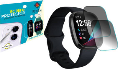 FINCH Screen Guard for Fitbit sense smart watch(Pack of 2)