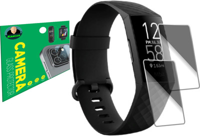 KANCHA Screen Guard for FITBIT CHARGE 4 SMART WATCH(Pack of 2)