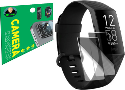 KANCHA Screen Guard for FITBIT CHARGE 4 SMART WATCH(Pack of 2)