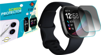 FINCH Screen Guard for Fitbit sense smart watch(Pack of 2)
