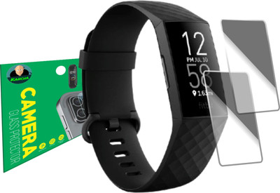 KANCHA Screen Guard for FITBIT CHARGE 4 SMART WATCH(Pack of 2)