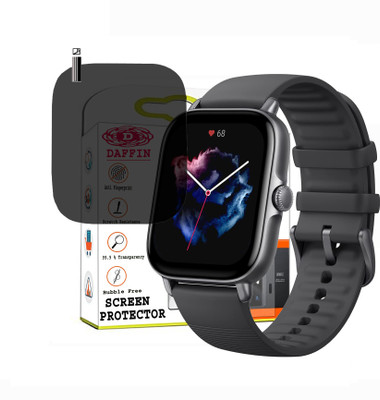 daffin Screen Guard for Amazfit GTS 3 SmartWatch SCREEN GUARD(Pack of 1)