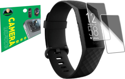 KANCHA Screen Guard for FITBIT CHARGE 4 SMART WATCH(Pack of 2)