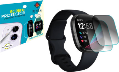 FINCH Screen Guard for Fitbit sense smart watch(Pack of 2)