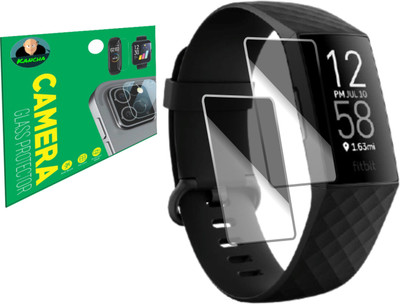 KANCHA Screen Guard for FITBIT CHARGE 4 SMART WATCH(Pack of 2)