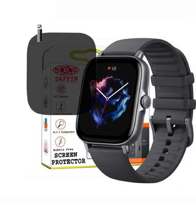 daffin Screen Guard for Amazfit GTS 3 SmartWatch SCREEN GUARD(Pack of 1)