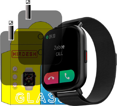 hirdesh Screen Guard for Zebronics ZEB-FIT7220CH SMARTWATCH SCREEN GUARD(Pack of 3)