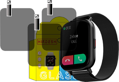 hirdesh Screen Guard for Zebronics ZEB-FIT7220CH SMARTWATCH SCREEN GUARD(Pack of 1)