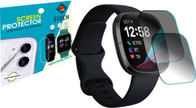 FINCH Screen Guard for Fitbit sense smart watch(Pack of 2)