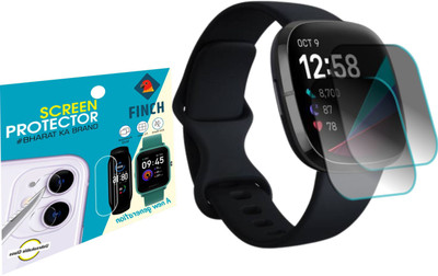 FINCH Screen Guard for Fitbit sense smart watch(Pack of 2)