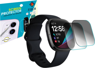 FINCH Screen Guard for Fitbit sense smart watch(Pack of 2)