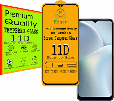 EZGER Tempered Glass Guard for Realme C3, Realme C11, Realme C20, Realme C12, Realme C15, Realme C21(Pack of 1)