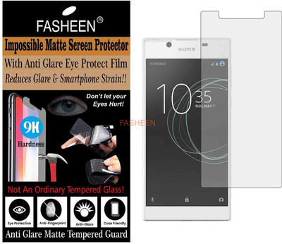Fasheen Tempered Glass Guard for SONY L1 DUAL (Matte Finish)(Pack of 1)