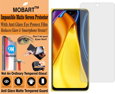 MOBART Tempered Glass Guard for XIAOMI POCO M3 PRO 5G M2103K19PI (Matte Finish)(Pack of 1)