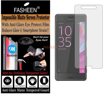 Fasheen Tempered Glass Guard for SONY X (Matte Finish)(Pack of 1)