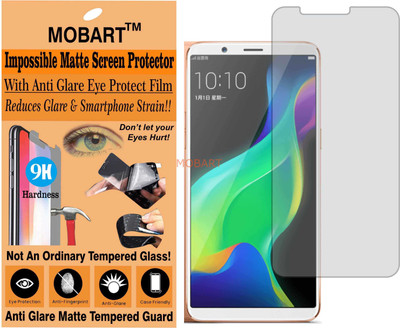MOBART Tempered Glass Guard for OPPO R11 S (Matte Finish)(Pack of 1)