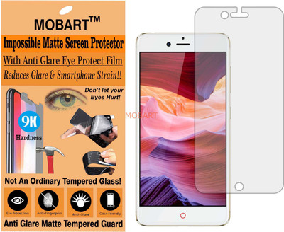MOBART Tempered Glass Guard for NUBIA Z11 MINI S (Matte Finish)(Pack of 1)