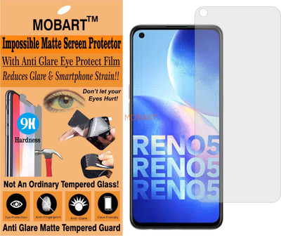 MOBART Tempered Glass Guard for OPPO CPH2159 (Matte Finish)(Pack of 1)
