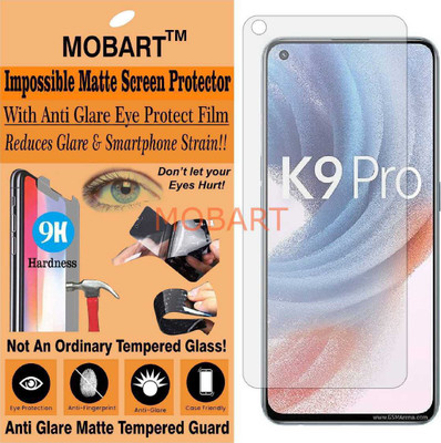 MOBART Tempered Glass Guard for OPPO K9 PRO (Matte Finish)(Pack of 1)