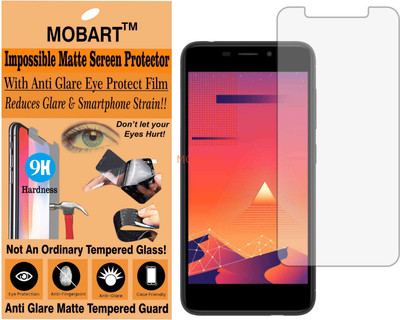 MOBART Tempered Glass Guard for PANASONIC I5 (Matte Finish)(Pack of 1)