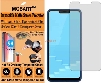 MOBART Tempered Glass Guard for REALME C1 2019 (Matte Finish)(Pack of 1)