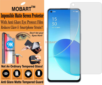 MOBART Tempered Glass Guard for OPPO RENO6 5G (Matte Finish)(Pack of 1)