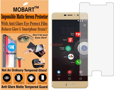 MOBART Tempered Glass Guard for PANASONIC ELUGA A3 (Matte Finish)(Pack of 1)