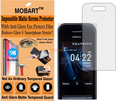 MOBART Tempered Glass Guard for NOKIA 2720 2019 (Matte Finish)(Pack of 1)