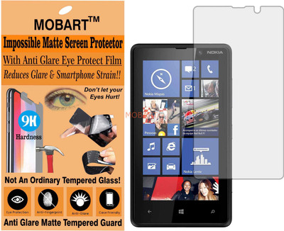 MOBART Tempered Glass Guard for NOKIA L820 (Matte Finish)(Pack of 1)