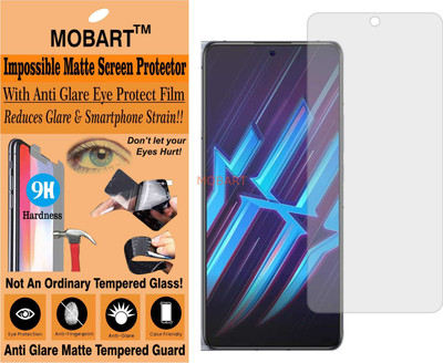 MOBART Tempered Glass Guard for NUBIA RED MAGIC 6R (Matte Finish)(Pack of 1)