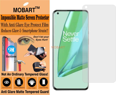 MOBART Tempered Glass Guard for ONEPLUS 9PRO (Matte Finish)(Pack of 1)